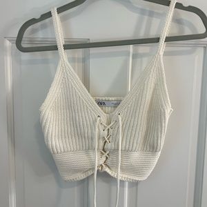 Zara knitted top